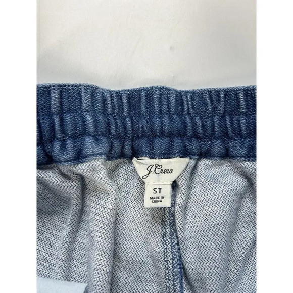 J Crew Pants Womens Small Tall Jean Joggers Medium Wash Denim Stretch Comfort - Picture 2 of 10
